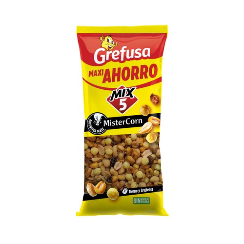 GREFUSA MISTERCORN Mix 5 Classic Cocktail frutos secos  bolsa maxi 300g
