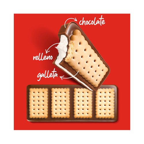 NESTLÉ Chocolate trío de cookies & cream extrafino 90 g.
