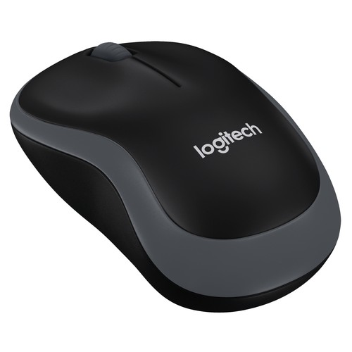 Ratón inalambrico óptico LOGITECH M185, color gris