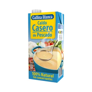 GALLINA BLANCA Caldo de pescado brik de 1 l.