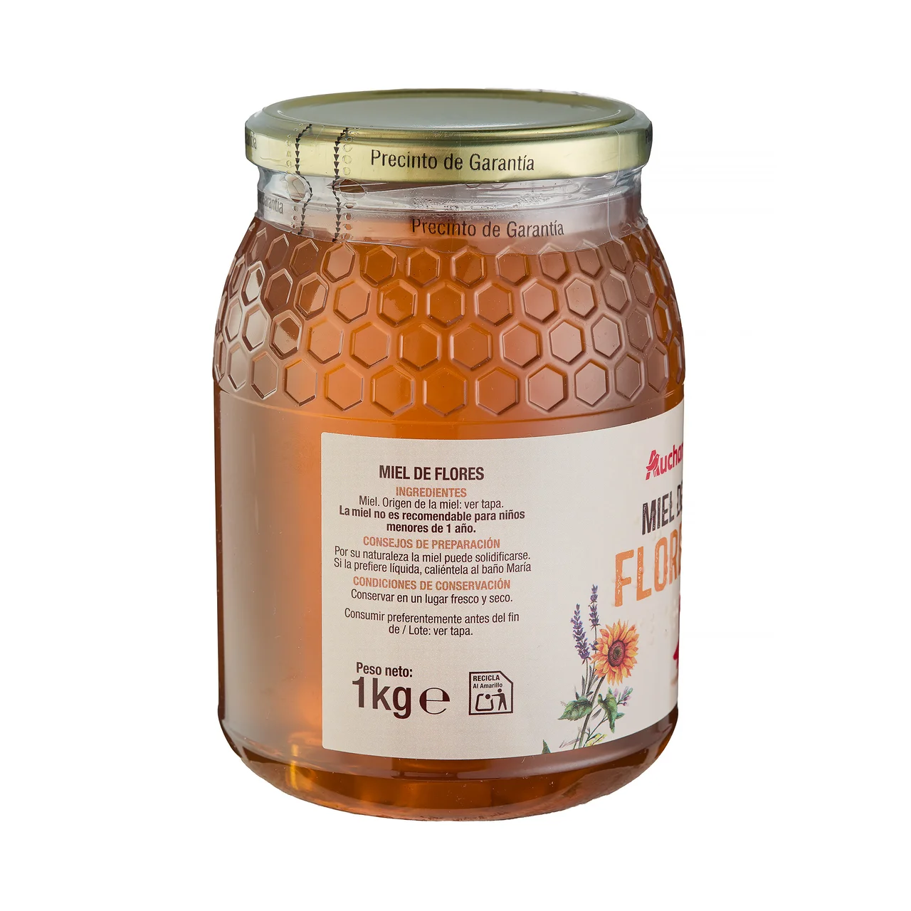 PRODUCTO ALCAMPO Miel de flores 1 kg.