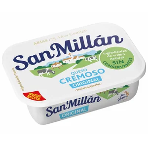 SAN MILLÁN Queso de untar natural SAN MILLÁN 200 g.