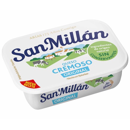 Queso de untar natural SAN MILLÁN 200 g.