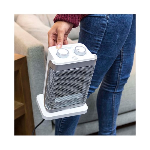 Calefactor CECOTEC Ready Warm 6100 Ceramic Rotate, 1500W, oscilante.