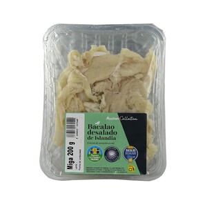 Imagen de AUCHAN Collection Bacalao desalado Islandia migas 200 g. Producto Alcampo