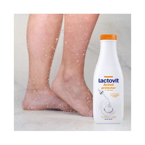 LACTOVIT Activit protector Gel protector para ducha o baño, para pieles sensibles 550 ml.