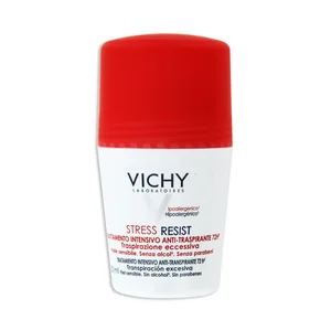 VICHY Desodorante roll on tratamiento intensivo anti-transpirante hasta 72 horas VICHY Stress resist 50 ml.