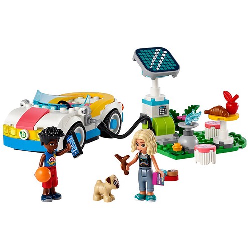 LEGO Friends coche eléctrico y cargador 42609