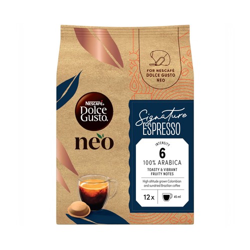 DOLCE GUSTO NEO Café cápsulas signature espresso 12 uds. 90 g.