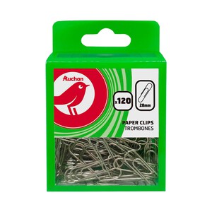 Imagen de 120 Clips Metal Nº26 ALCAMPO