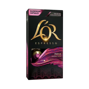 L"OR ESPRESSO  Café en cápsulas India, I10 10 uds.