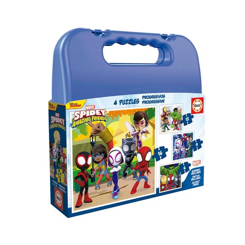 BORRAS Puzzles Maleta. +3 años