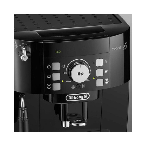 Cafetera espresso superautomática DELONGHI Magnifica S ECAM 21.117.B, presión 15bar, molinillo, café en grano o molido, sistema Cappuccino, 1450W.