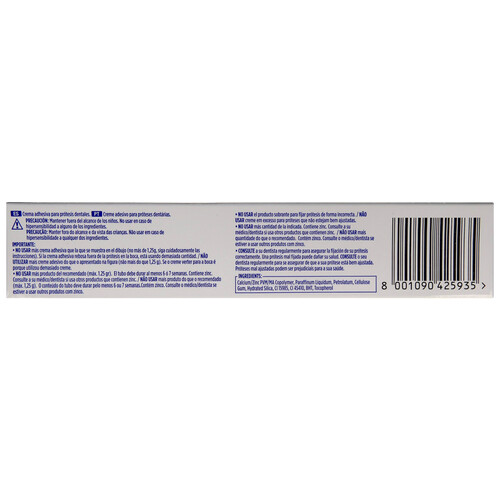 KUKIDENT Crema adhesiva para protesís dental, con efecto sellado y sabor neutro KUKIDENT Pro 57 g.