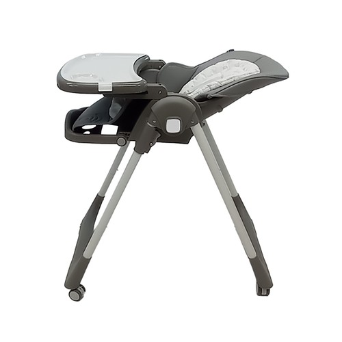 Trona con ruedas ASALVO Rice, color gris