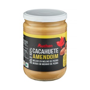 PRODUCTO ALCAMPO Crema de cacahuete (100% cacahuete molido en molino de piedra) 500 g