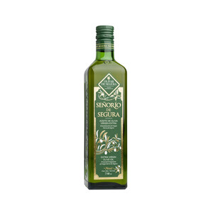SEÑORÍO DE SEGURA Aceite de oliva virgen extra D.O.Sierra del Segura botella 750 ml.