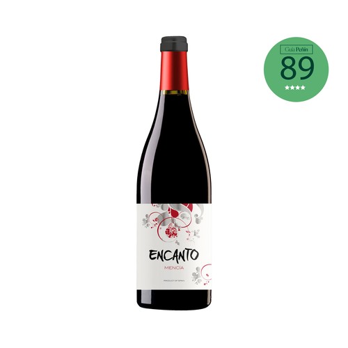 Vino tinto con denominación de origen Vinos de la Tierra de Castilla y León ENCANTO botella de 75 cl.