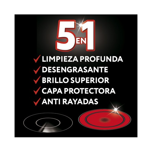 VITROCLEN Limpiador de vitrocerámica 3 en 1 VITRO CLEN 450 ml.