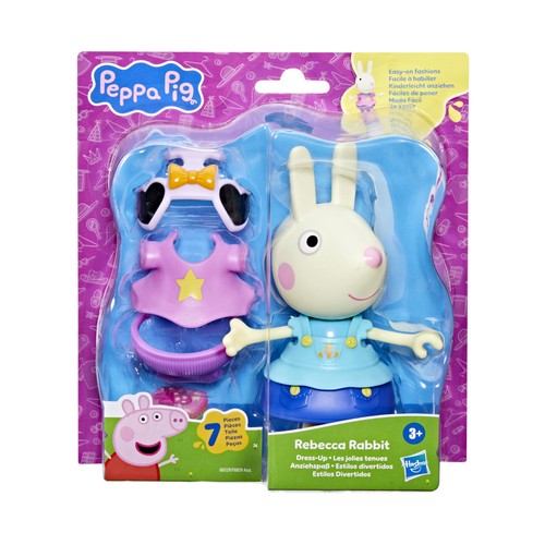 Peppa Pig y Sus Amigos con Estilos Divertidos +3 Años HASBRO
