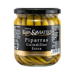 Imagen de FINCA RIPA & MATEO Piparras guindillas en vinagre 130 g.