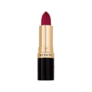 REVLON Super lustrous Tono 440  Cherries in the snow  Barra de labios de textura sedosa y acabado satinado.