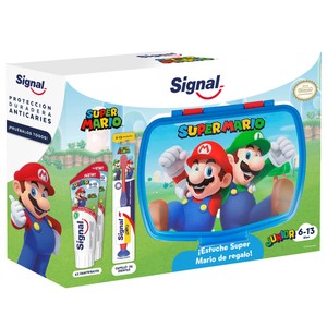 SIGNAL Super Mario - Kit cuidado bucal infantil (6 - 13 años)