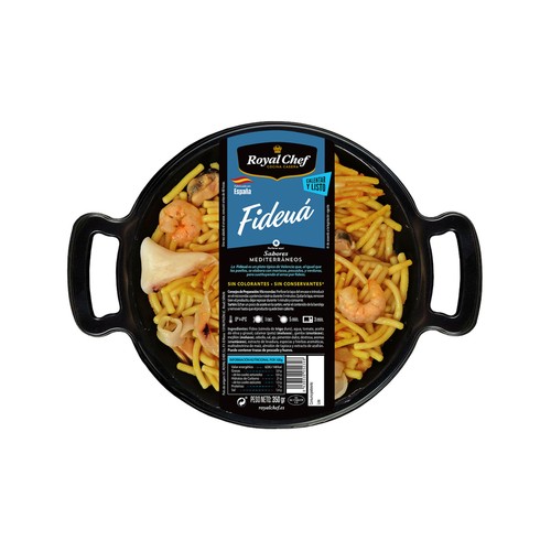 ROYAL CHEF Fideuá, calentar y listo ROYAL CHEF 350 g