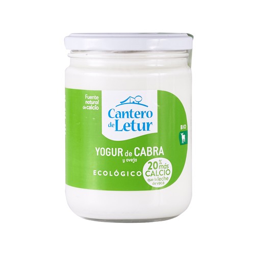 Yogur de cabra ecológico CANTERO DE LETUR 420 gr.
