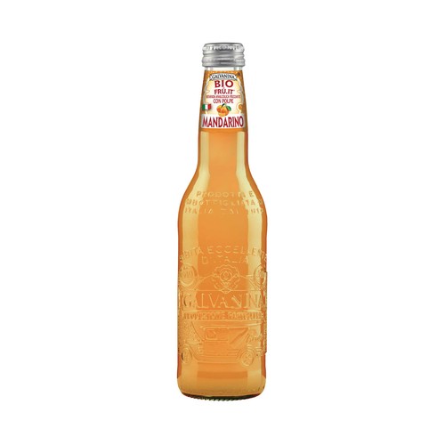 GALVANINA Refresco de mandarina ecológico botella 33.5 cl.