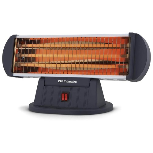 Estufa de cuarzo ORBEGOZO BP0204, potencia max: 1200W, 3 niveles de calor.