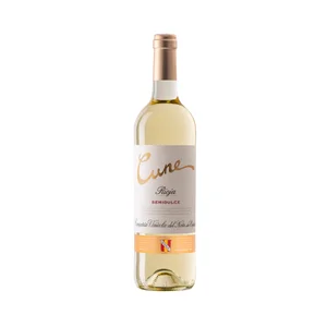 CUNE Vino blanco semidulce con D.O. Ca. Rioja botella 75 cl.