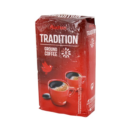 Café molido natural Tradición PRODUCTO ALCAMPO 250 g.