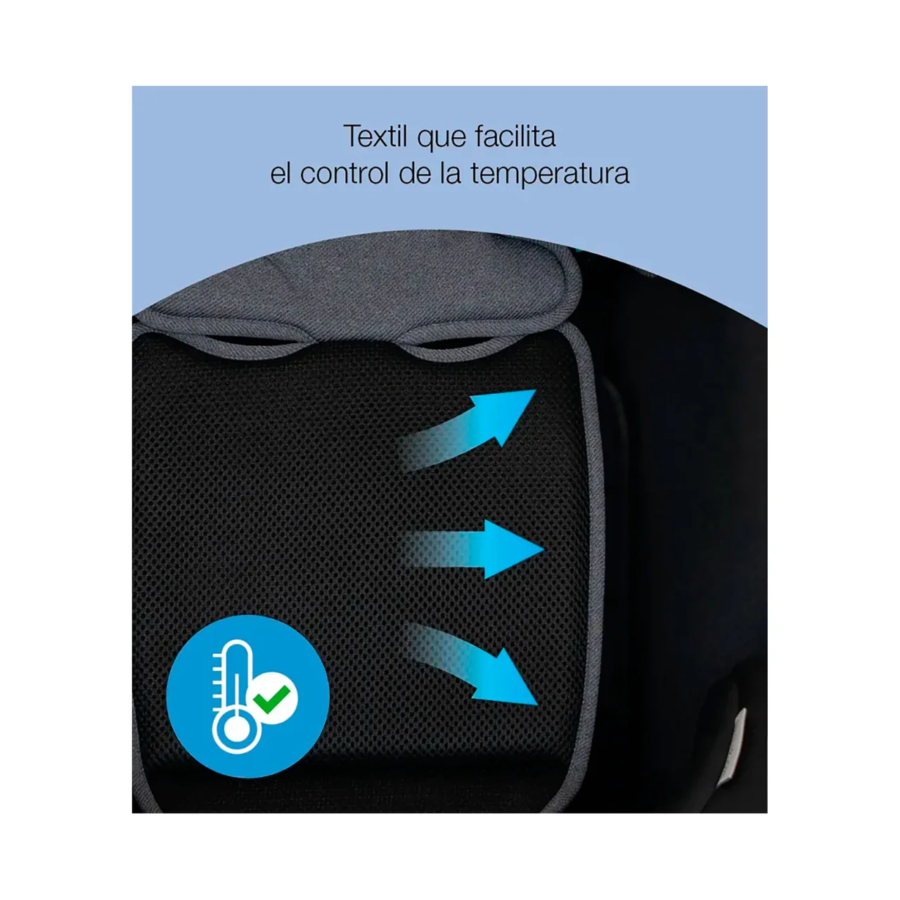 Silla auto Leg Estelar I-size (40 a 150 cm), evolutiva, a contra marcha, color carbon