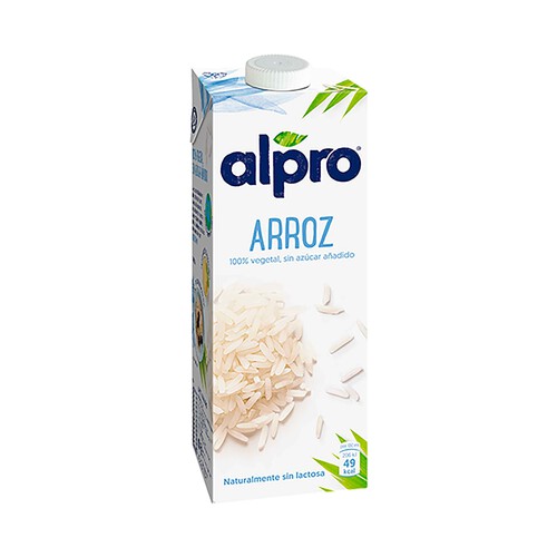 ALPRO Bebida de arroz 100% vegetal y sin azúcares añadidos  1 l.