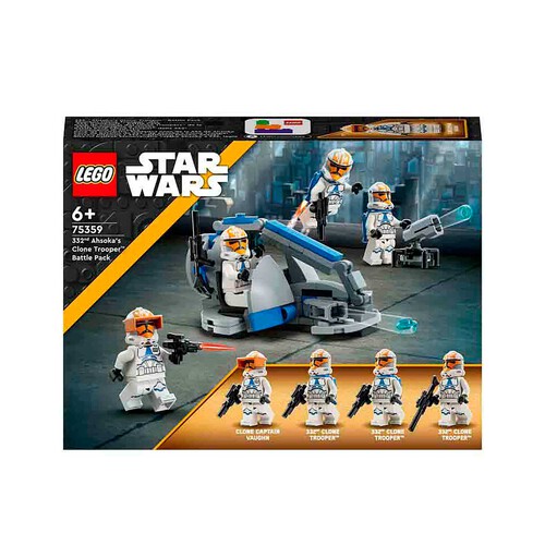 LEGO Star Wars - Pack de Combate: Soldados Clon de la 332 de Ahsoka +6 años