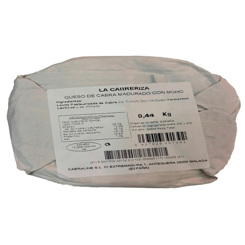 LA CABRERIZA Queso pastura de cabra 400 g. 