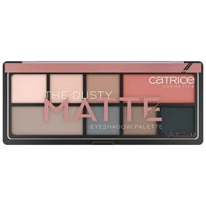 CATRICE he dusty matte Paleta con 8 sombras de ojos con gran pigmentación, acabado mate y textura atercioplelada.