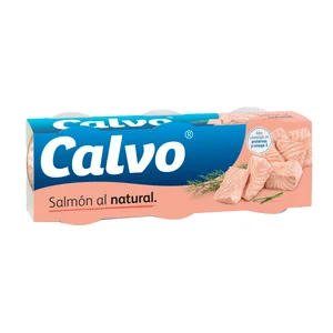 CALVO Salmón al natural 3 uds. x 50 g.