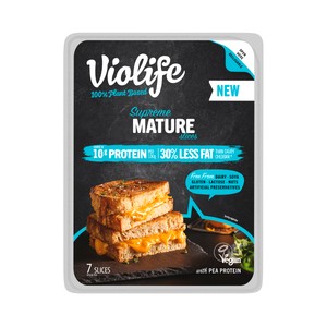 VIOLIFE Supreme mature Lonchas veganas tipo queso madurado 140 g.