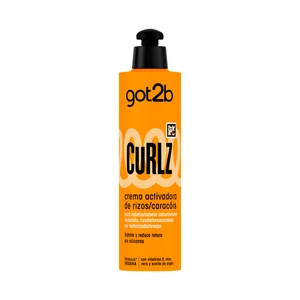 GOT2B Curlz Crema activadora de rizos para cabellos ondulados, rizados o encrespados 200 ml.
