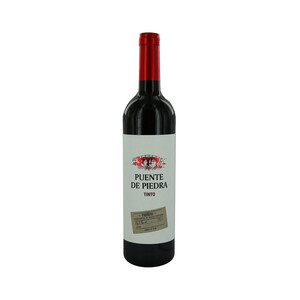 PUENTE DE PIEDRA Vino tinto con D.O.P Cariñena botella de 75 cl.