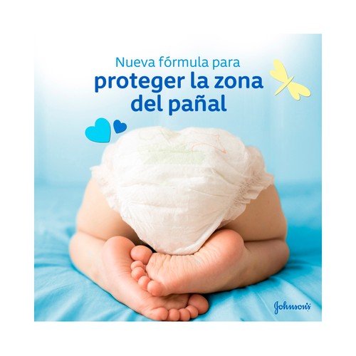 JOHNSON´S Baby Crema protectora para la zona del pañal 100 ml.