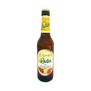 EKOTREBOL Cerveza radler (con limón) ecológica botella 33 cl.