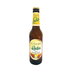 EKOTREBOL Cerveza radler (con limón) ecológica botella 33 cl.