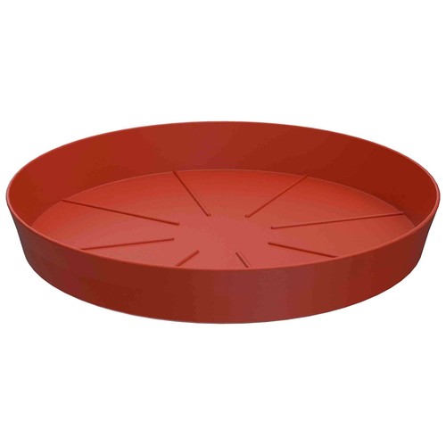 Platillo para maceta marron rojizo 17 cm  GARDENSTAR