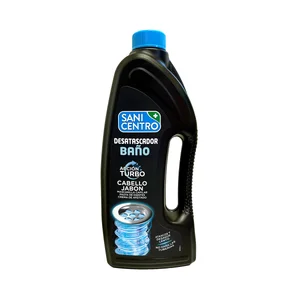SANICENTRO Desatascador de baño con acción turbo, que no daña las tuberias 1 l.