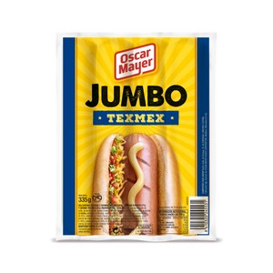 OSCAR MAYER Salchichas (pollo - cerdo) cocidas y ahumadas con queso y ahora tex mex 335 g.