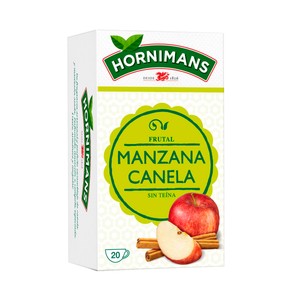 Imagen de HORNIMANS Infusion de manzana, canela e hibisco 20 uds. 40 g,
