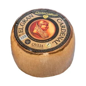 EL GRAN CARDENAL Etiqueta Negra Queso de oveja mini curado en madera, mini.